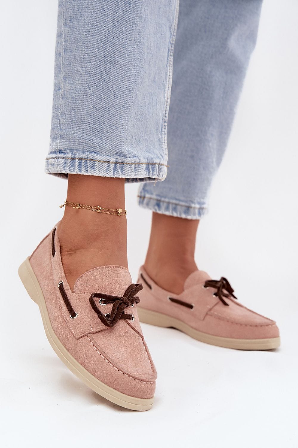 Eco - Suede Loafers Women Flat Comfortable - ShalayeFashion
