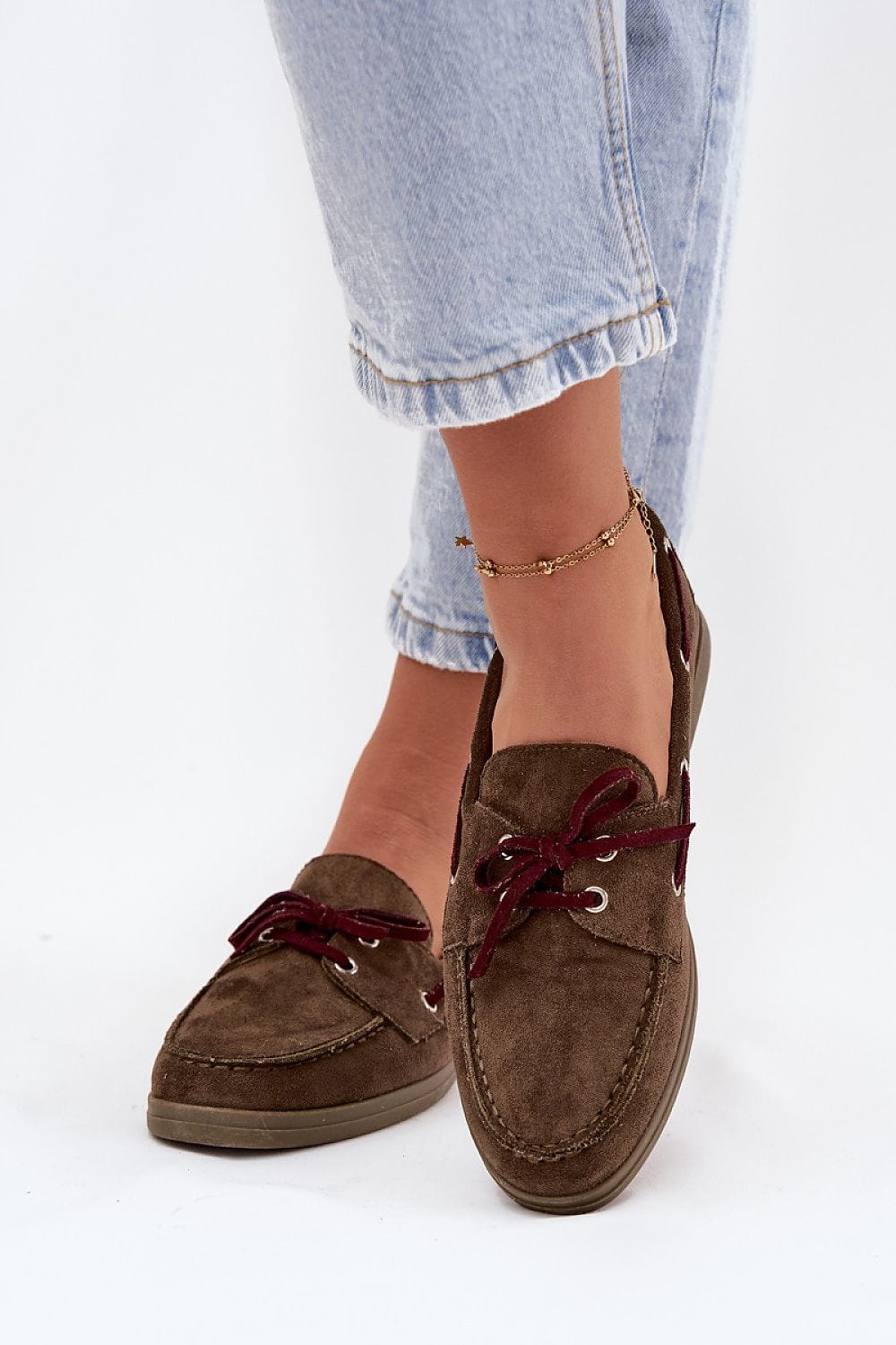 Eco - Suede Loafers Women Flat Comfortable - ShalayeFashion