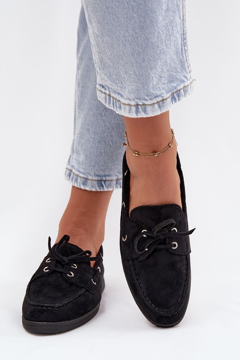 Eco - Suede Loafers Women Flat Comfortable - ShalayeFashion