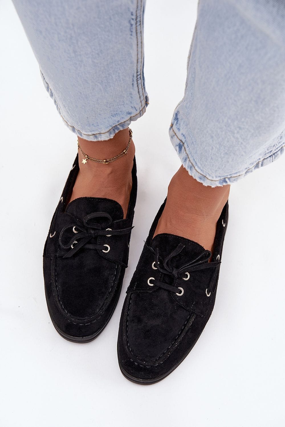 Eco - Suede Loafers Women Flat Comfortable - ShalayeFashion