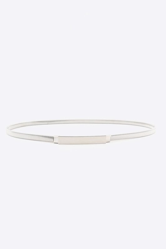 Elastic Iron Skinny Belt - ShalayeFashion