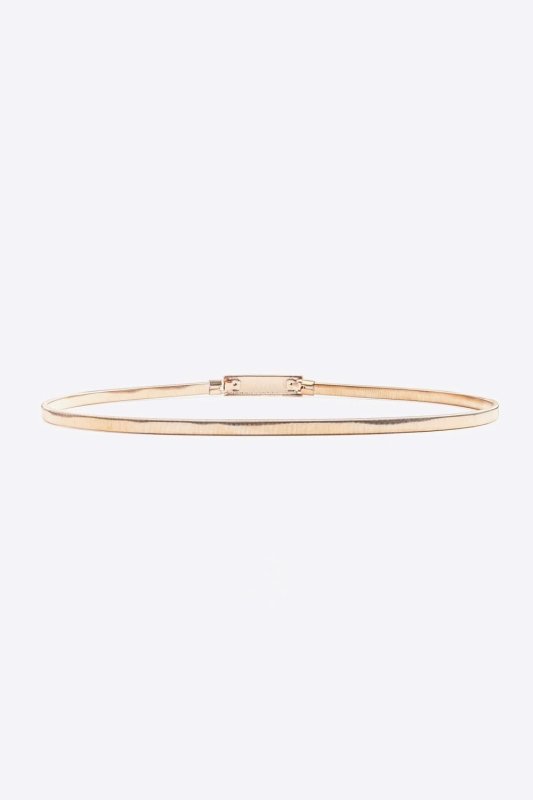Elastic Iron Skinny Belt - ShalayeFashion