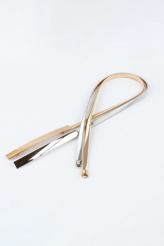 Elastic Iron Skinny Belt - ShalayeFashion