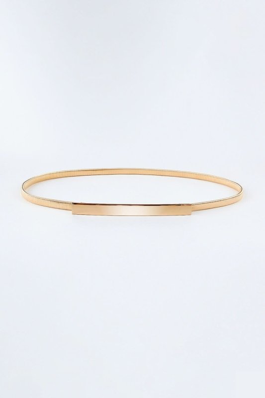 Elastic Iron Skinny Belt - ShalayeFashion