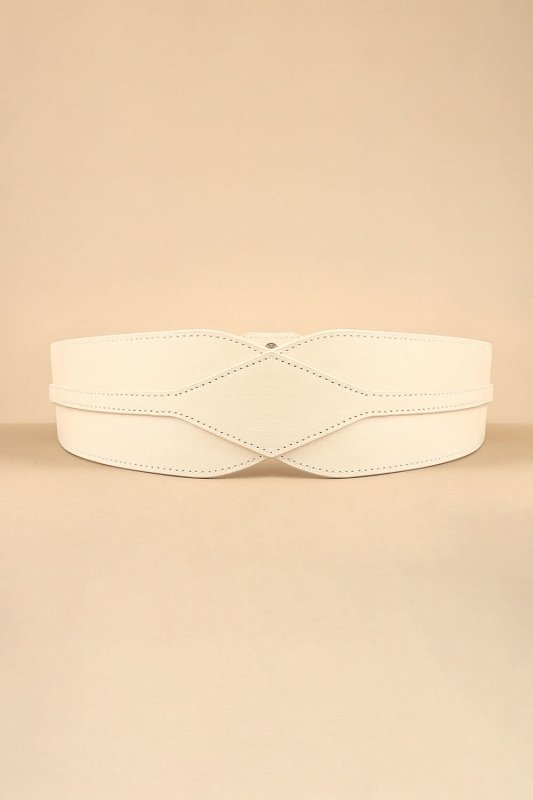 Elastic Wide PU Belt - ShalayeFashion