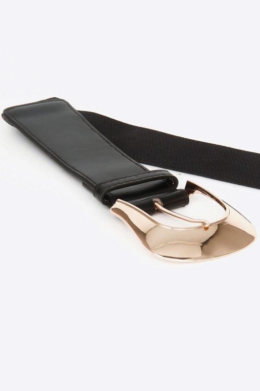 Elastic Wide PU Belt - ShalayeFashion
