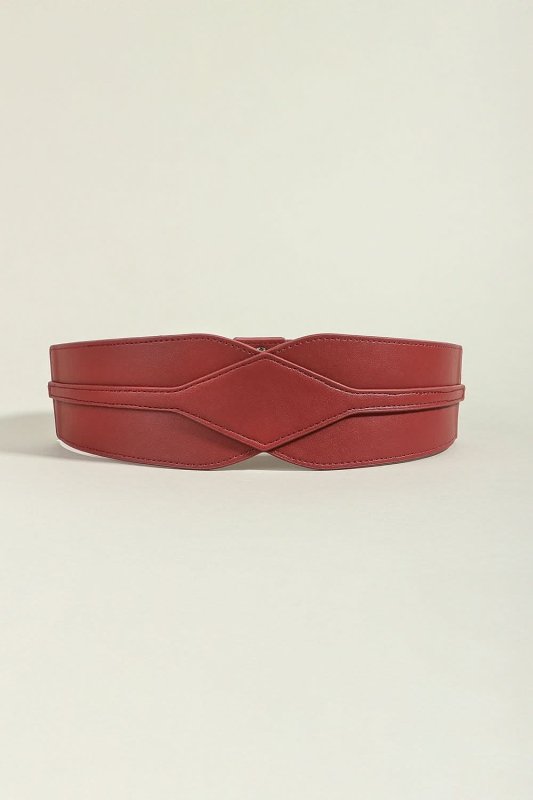 Elastic Wide PU Belt - ShalayeFashion