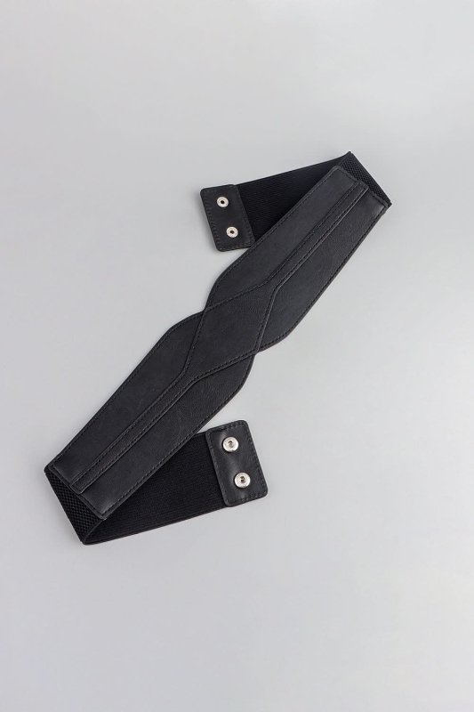 Elastic Wide PU Belt - ShalayeFashion