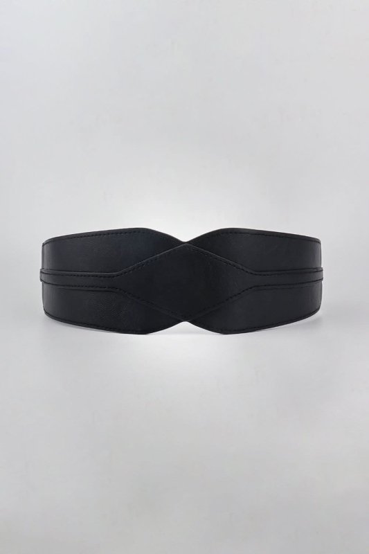Elastic Wide PU Belt - ShalayeFashion
