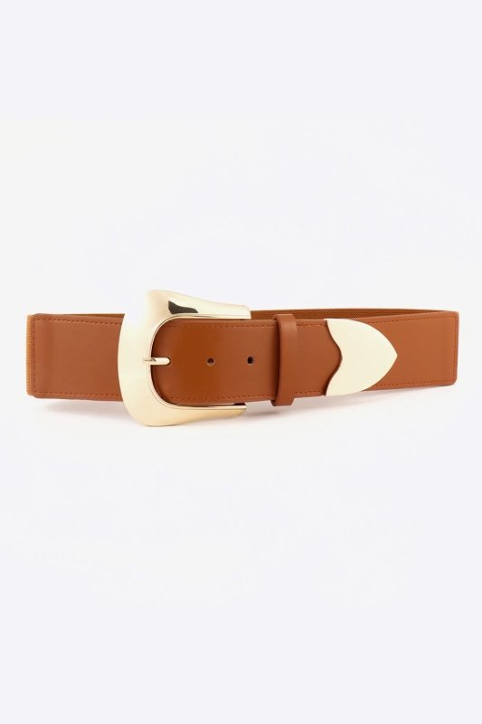 Elastic Wide PU Belt - ShalayeFashion