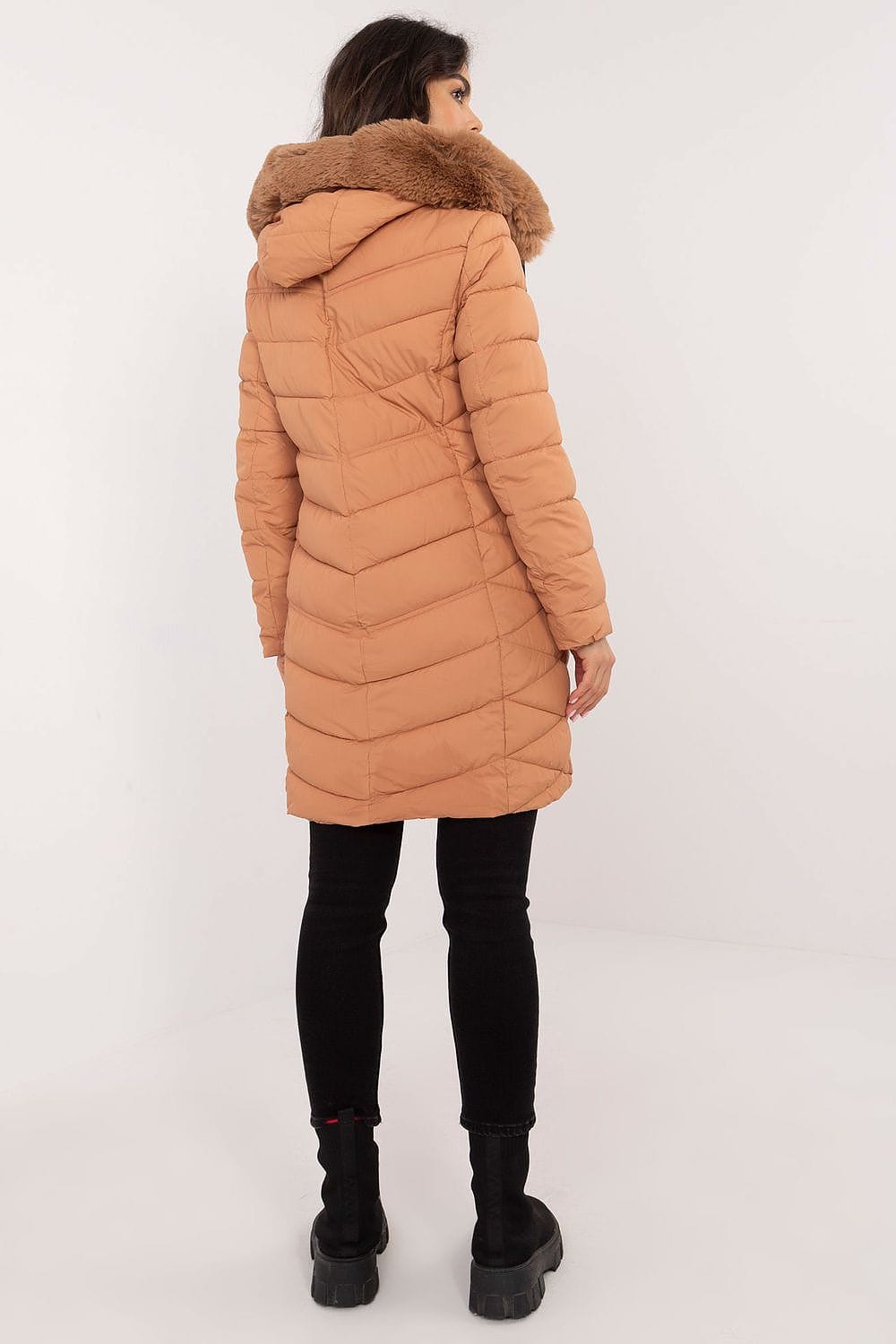 Elegant Women’s Quilted Down Jacket - ShalayeFashion