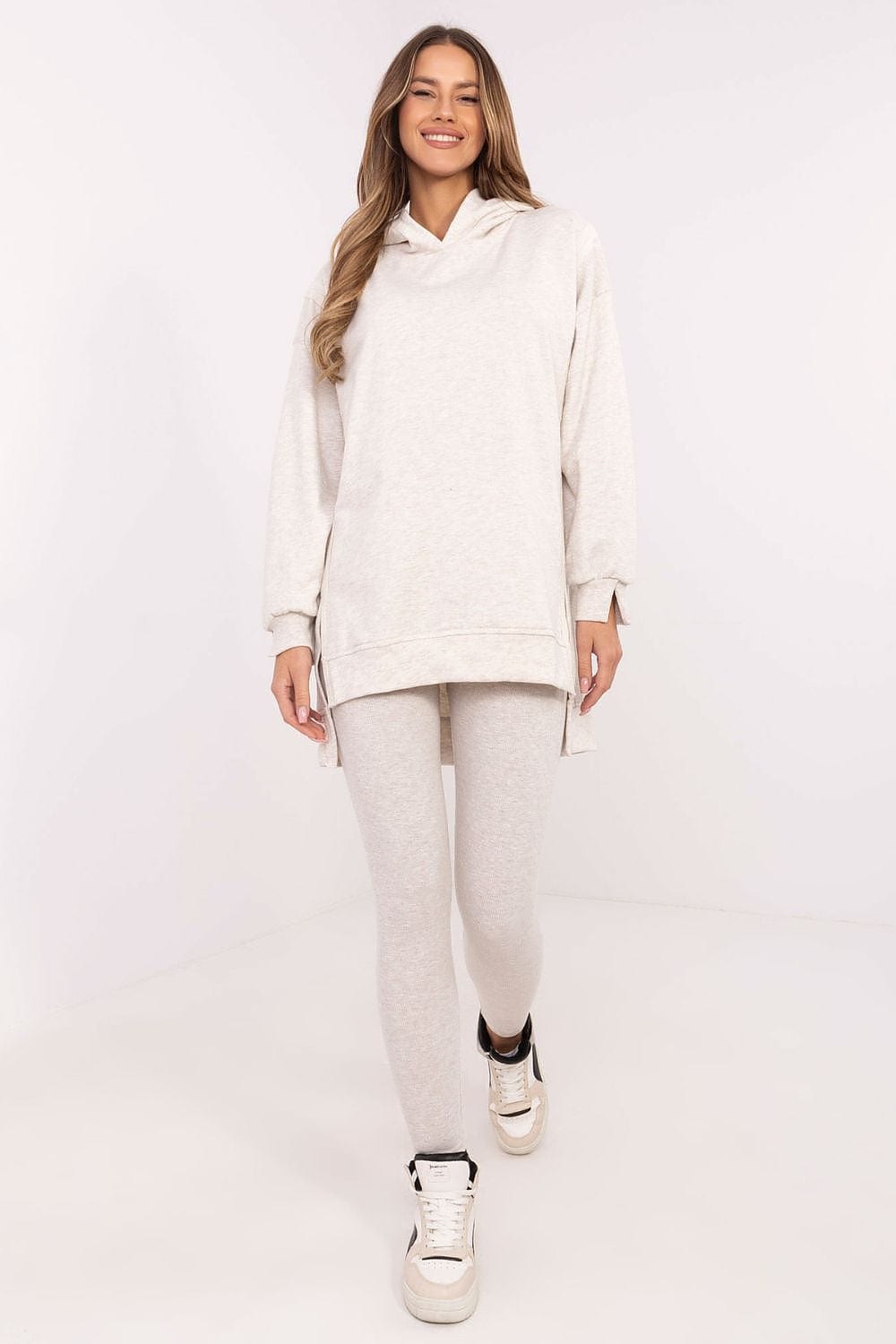 Elegant Women’s Sweatshirt & Leggings Set - ShalayeFashion