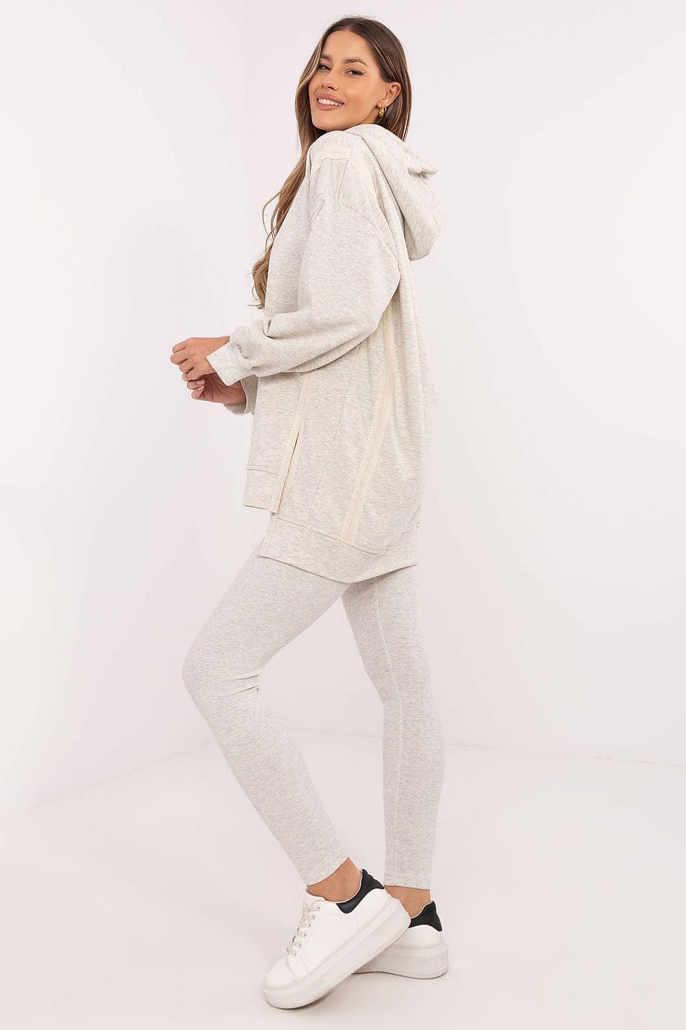 Elegant Women’s Sweatshirt & Leggings Set - ShalayeFashion