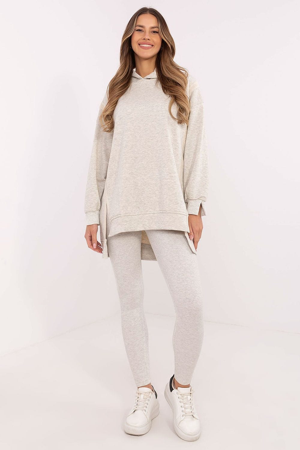 Elegant Women’s Sweatshirt & Leggings Set - ShalayeFashion