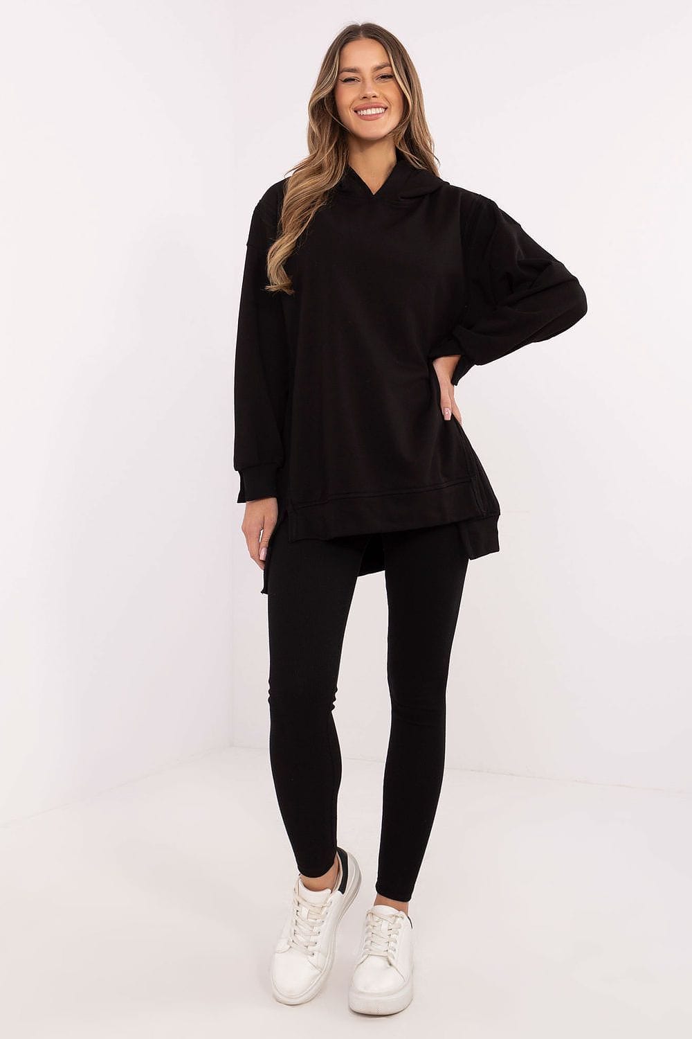 Elegant Women’s Sweatshirt & Leggings Set - ShalayeFashion