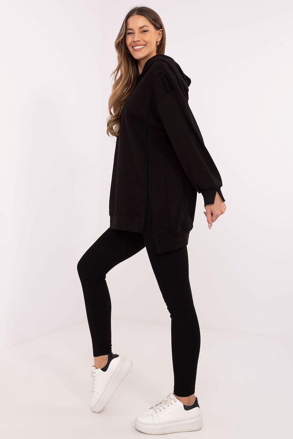 Elegant Women’s Sweatshirt & Leggings Set - ShalayeFashion