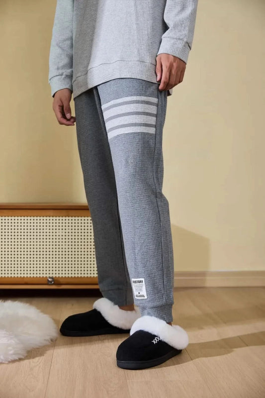Fluff Trim Round Toe Flat Slippers - ShalayeFashion