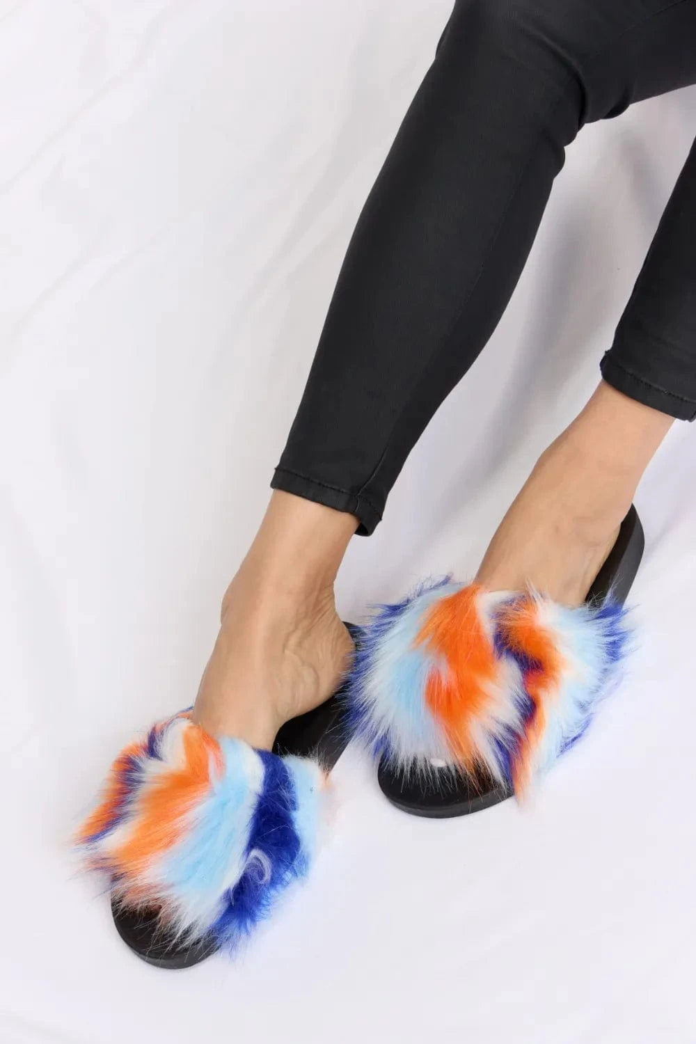 Forever Link Plush Open - Toe Sandals - ShalayeFashion