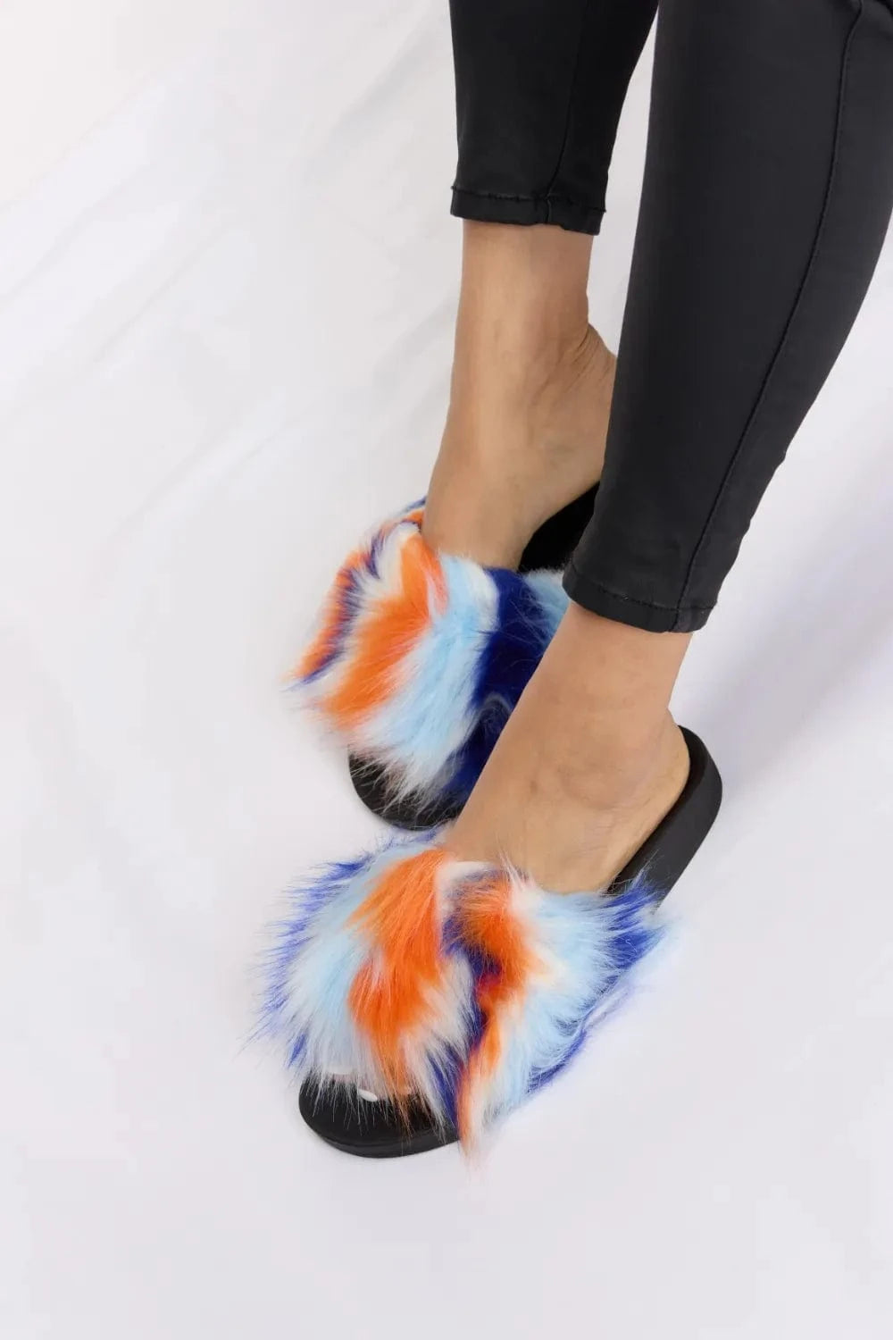 Forever Link Plush Open - Toe Sandals - ShalayeFashion