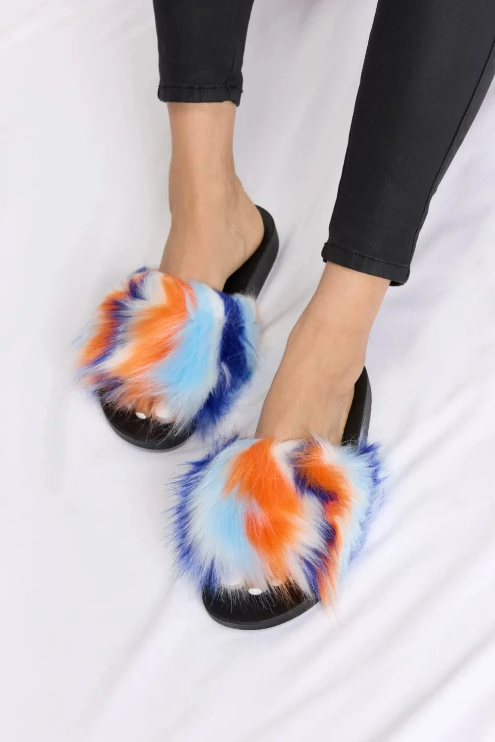 Forever Link Plush Open - Toe Sandals - ShalayeFashion