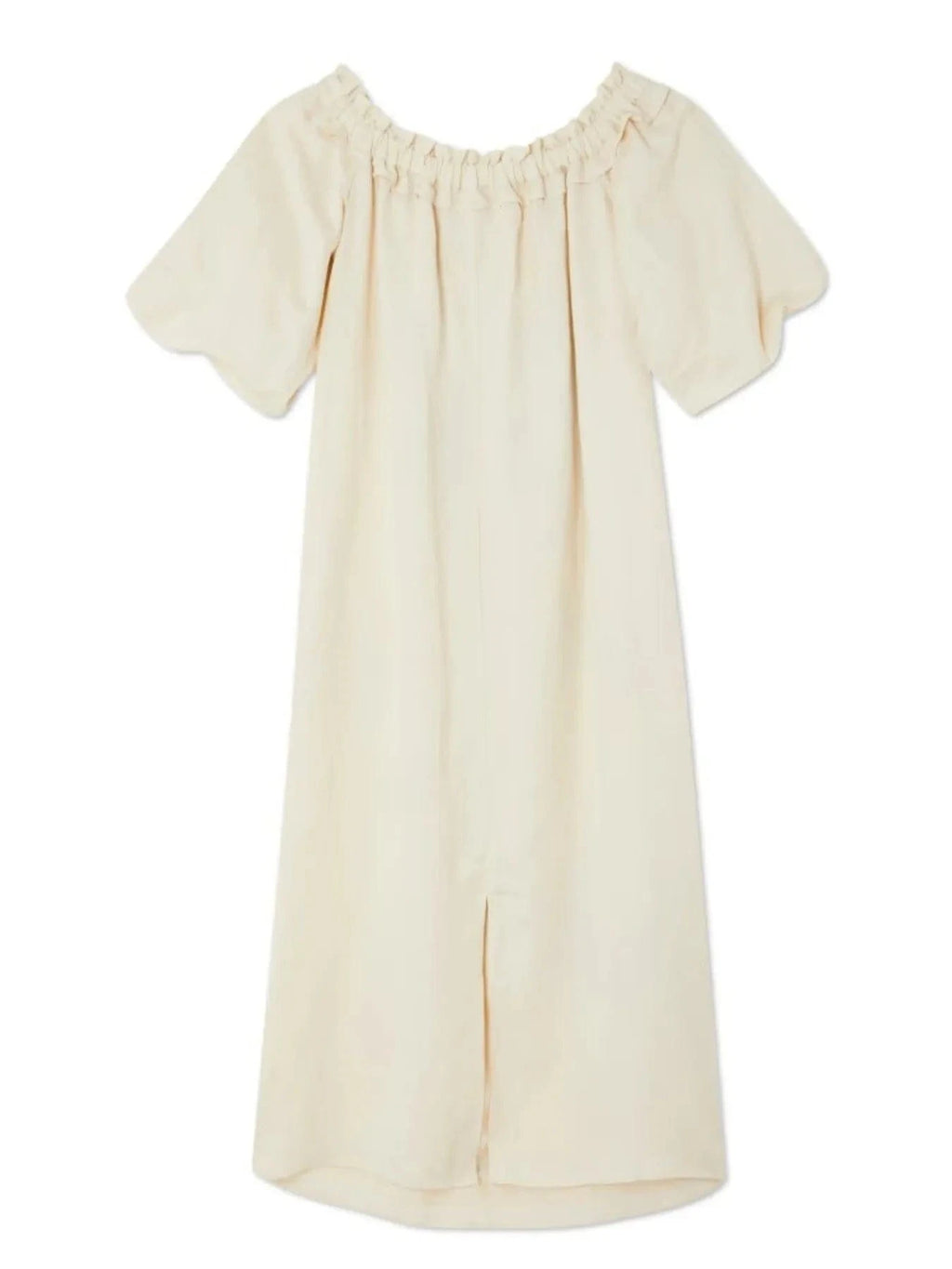 Frill Printed Off - Shoulder Dress - ShalayeFashion