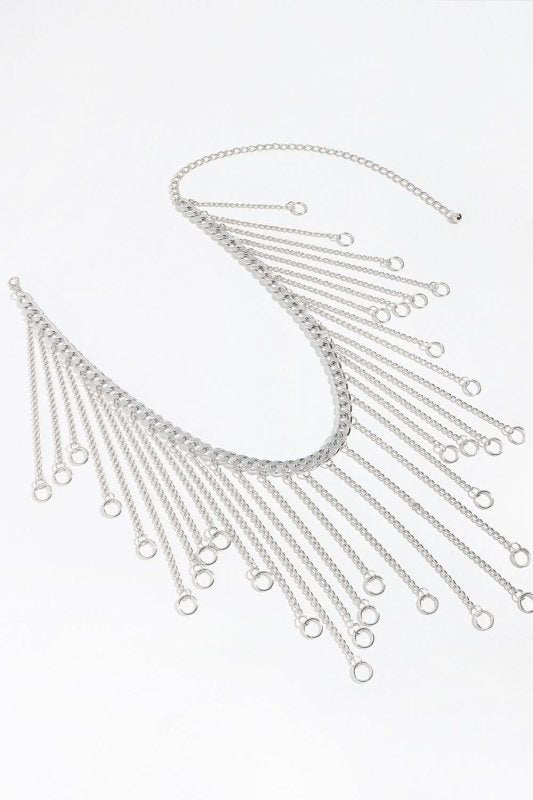 Fringe Chain Alloy Belt - ShalayeFashion