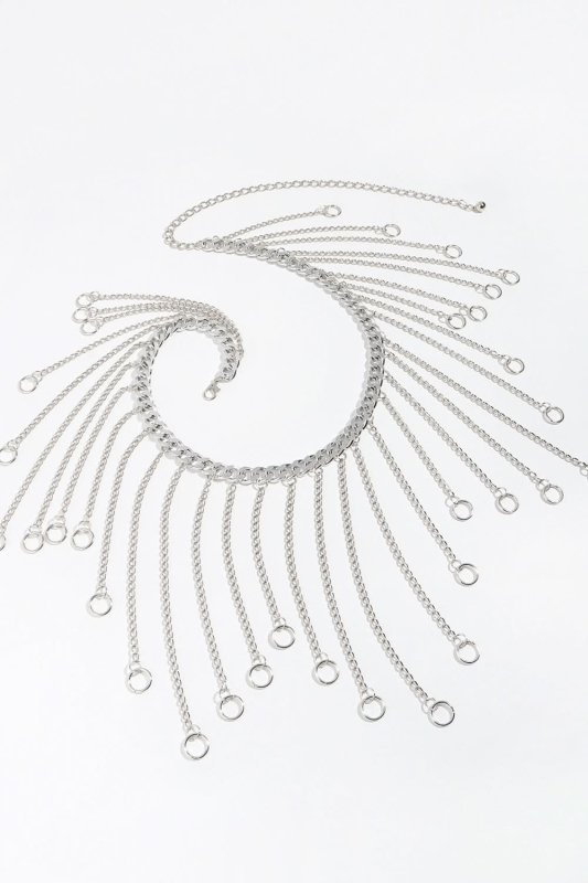 Fringe Chain Alloy Belt - ShalayeFashion