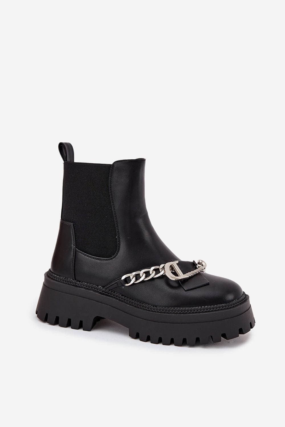 Fur - Lined Ankle Boots Women Platform Warm - ShalayeFashion