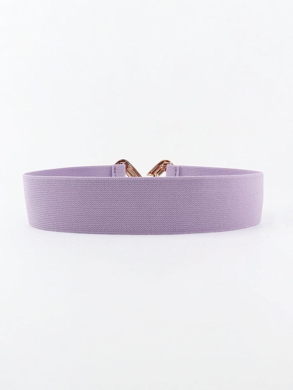 Geometric Buckle Elastic Wide Belt - ShalayeFashion