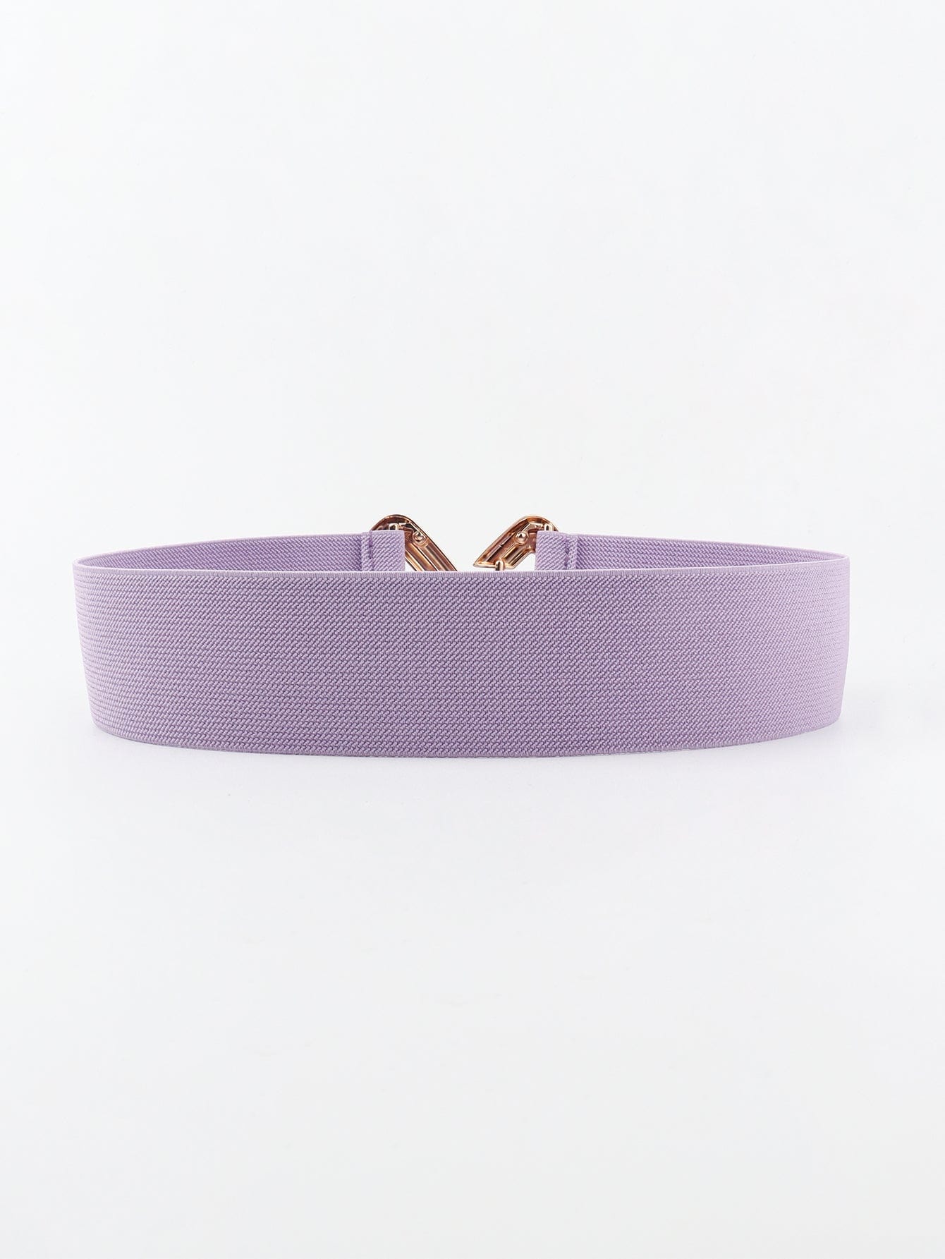 Geometric Buckle Elastic Wide Belt - ShalayeFashion