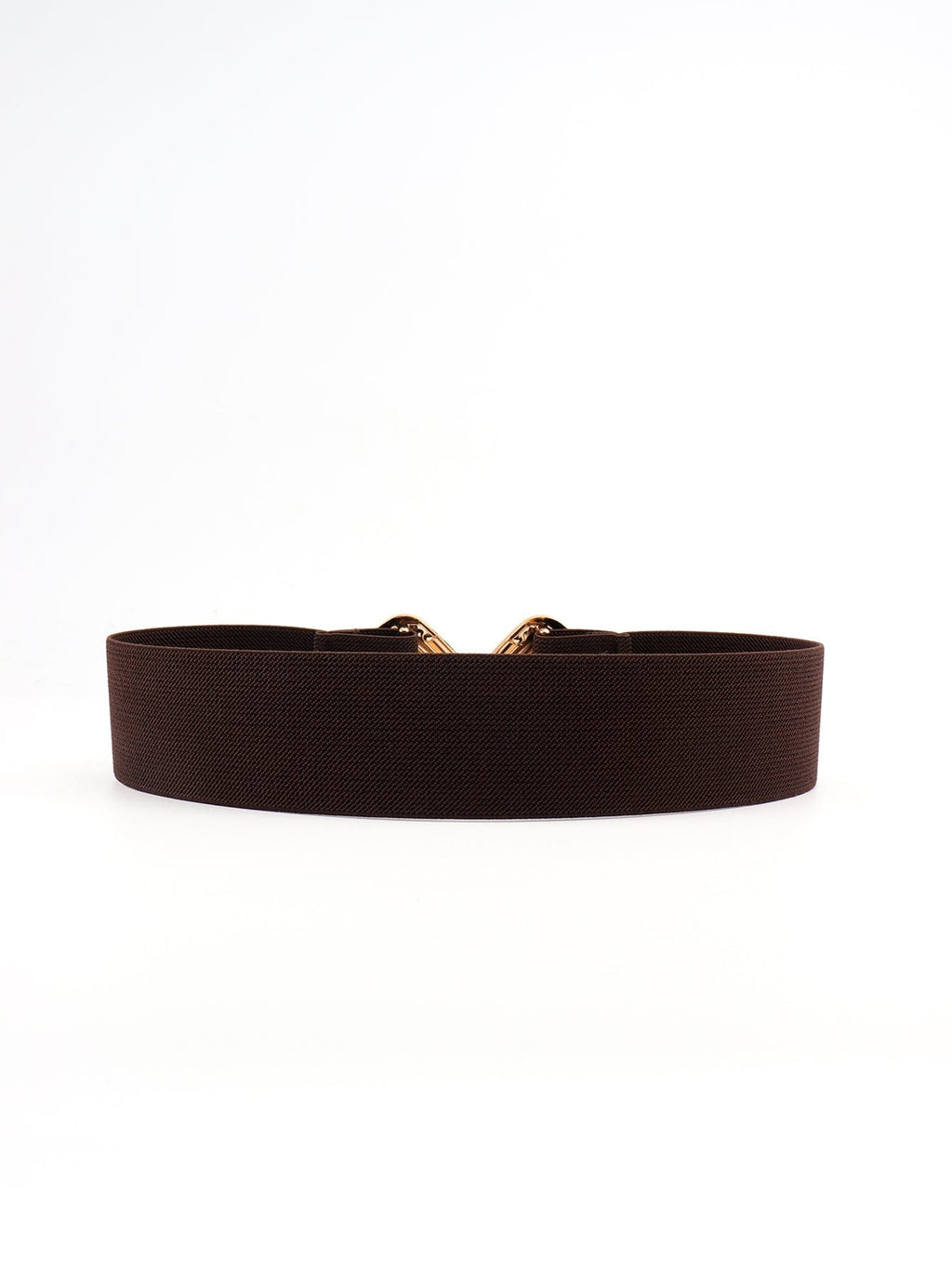 Geometric Buckle Elastic Wide Belt - ShalayeFashion