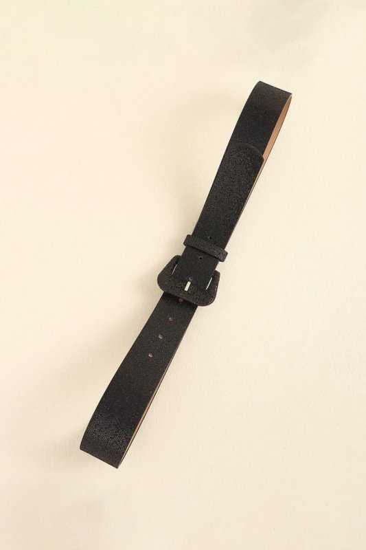 Glitter PU Leather Belt - ShalayeFashion