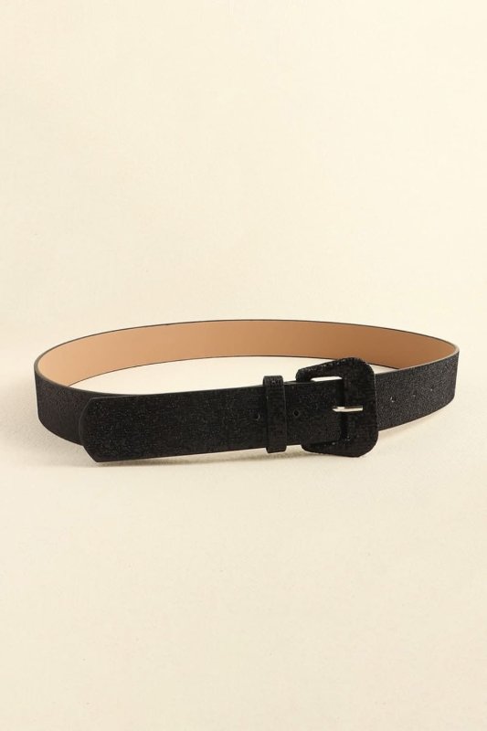 Glitter PU Leather Belt - ShalayeFashion