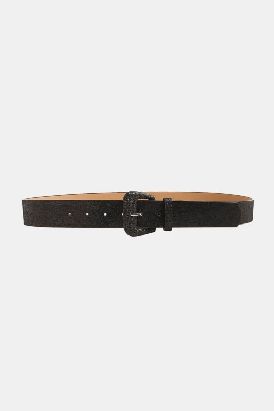 Glitter PU Leather Belt - ShalayeFashion