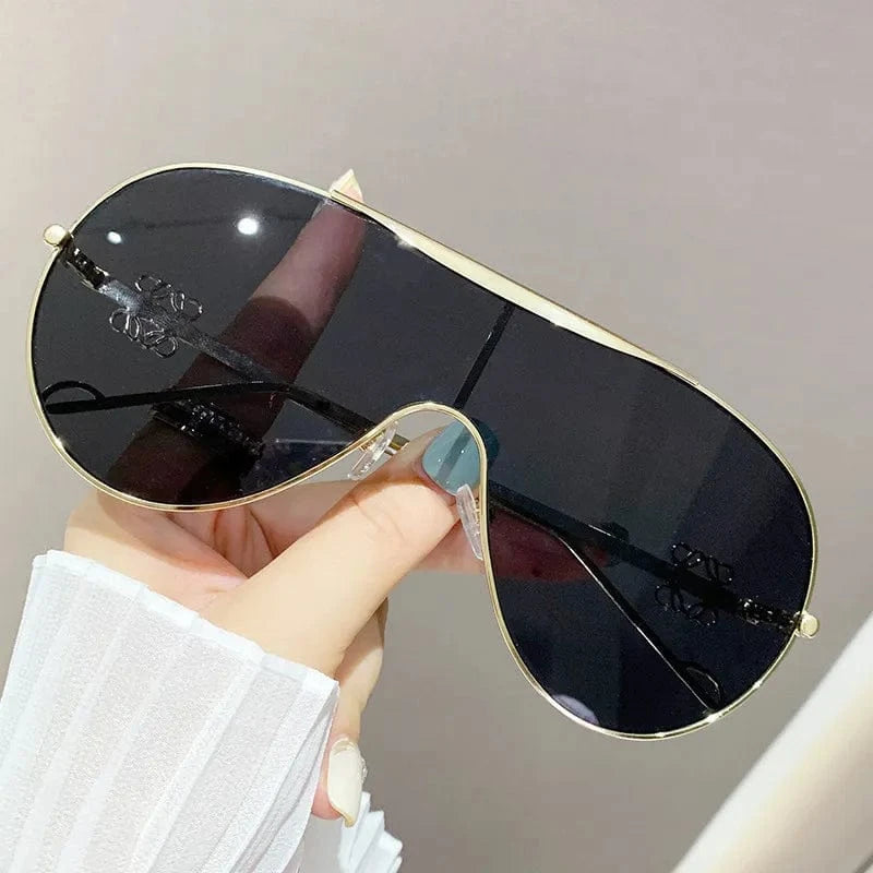 Gradient Aviator Sunglasses - ShalayeFashion