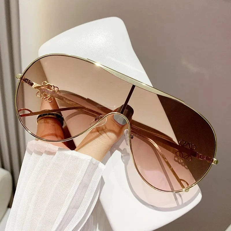 Gradient Aviator Sunglasses - ShalayeFashion