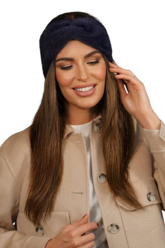 Headband Women Bottle Green Fluffy Loop - ShalayeFashion