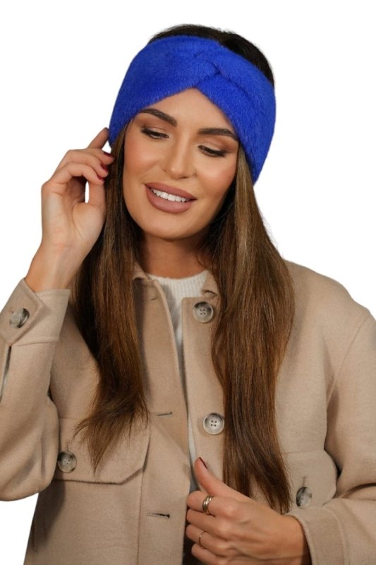 Headband Women Bottle Green Fluffy Loop - ShalayeFashion