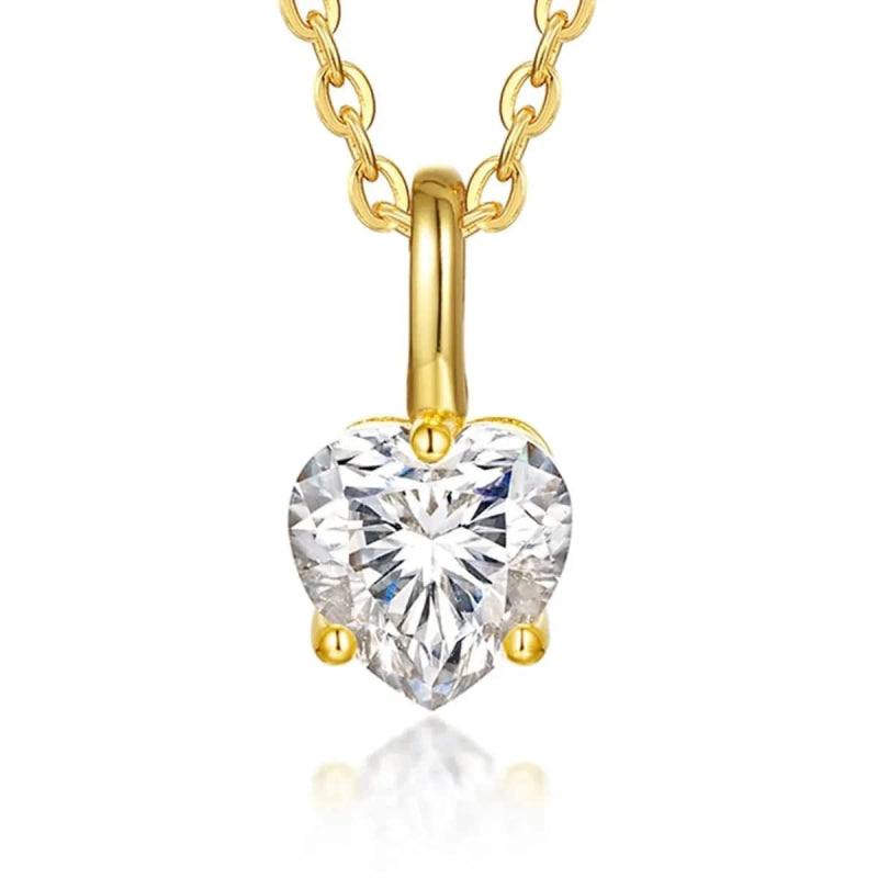 Heart Shape Pendant Necklace - ShalayeFashion