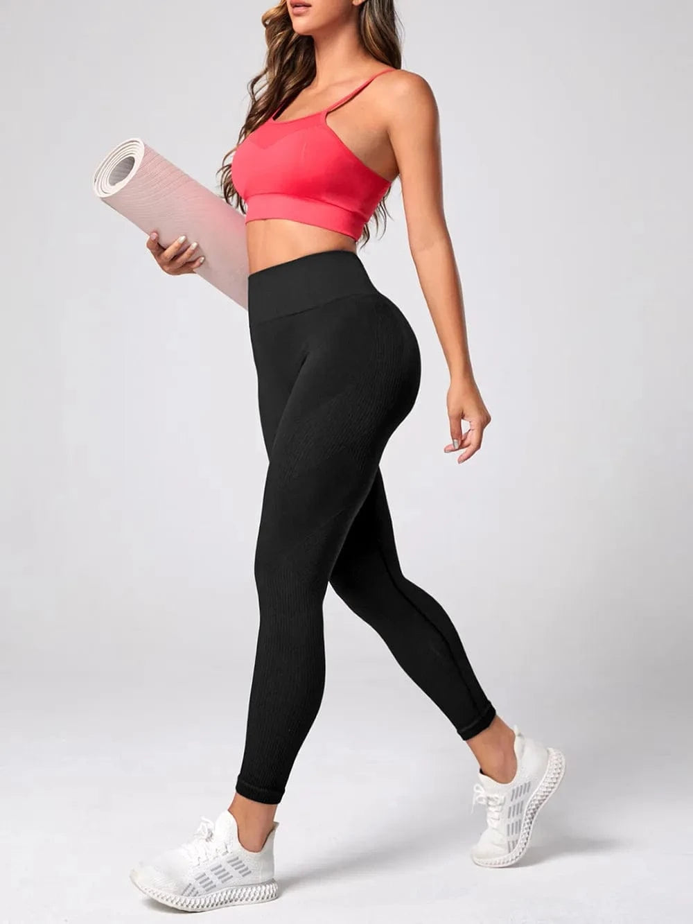 High Waist Active Leggings - ShalayeFashion