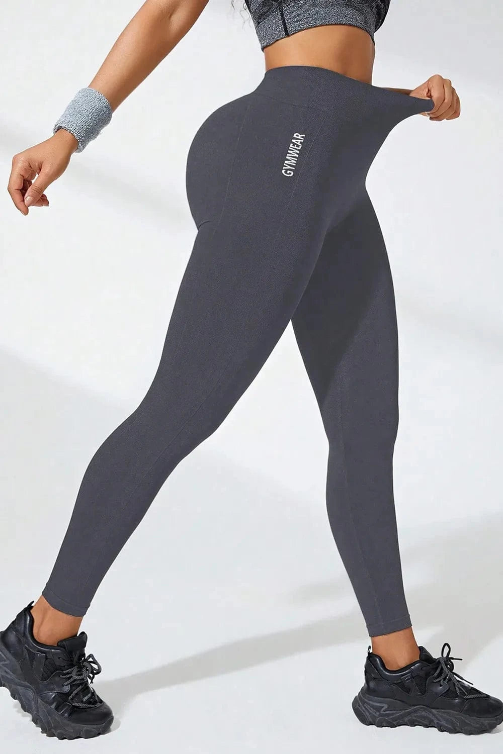 High Waist Active Leggings - ShalayeFashion