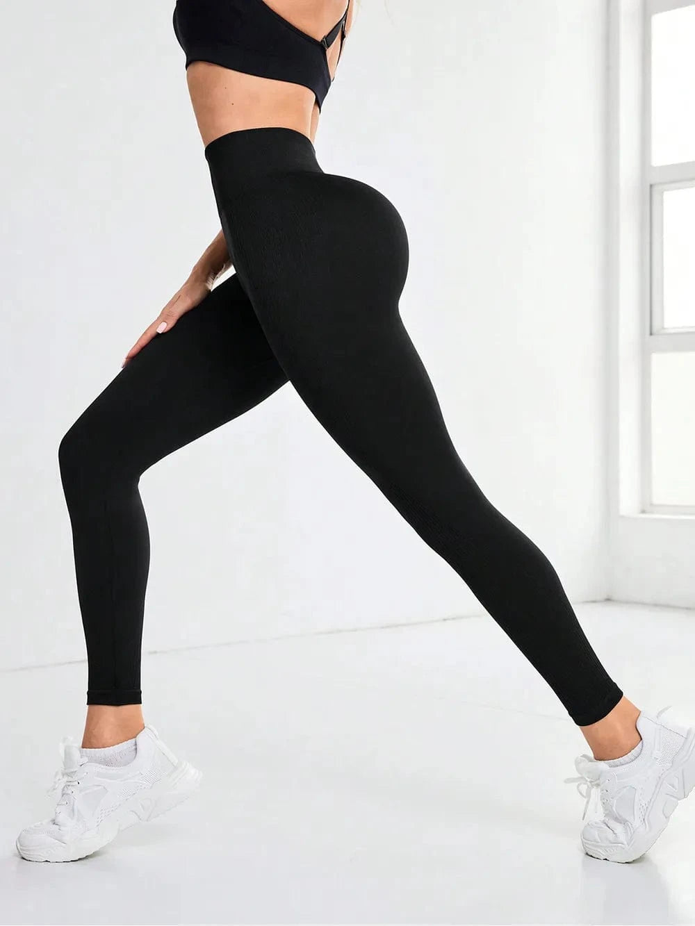 High Waist Active Leggings - ShalayeFashion