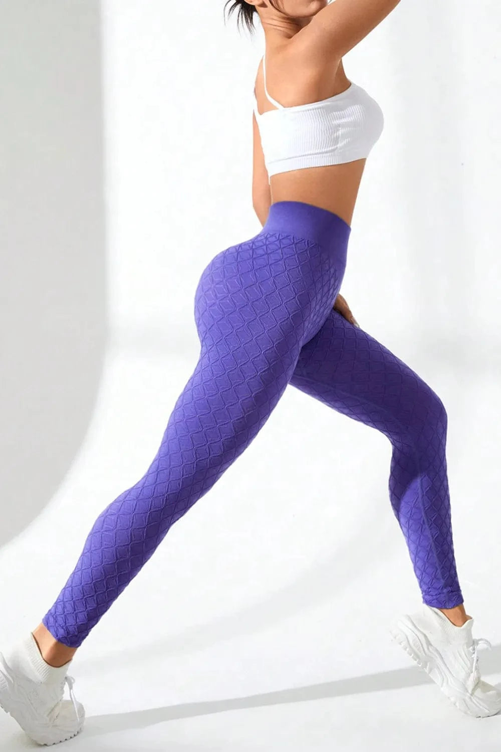 High Waist Active Leggings - ShalayeFashion