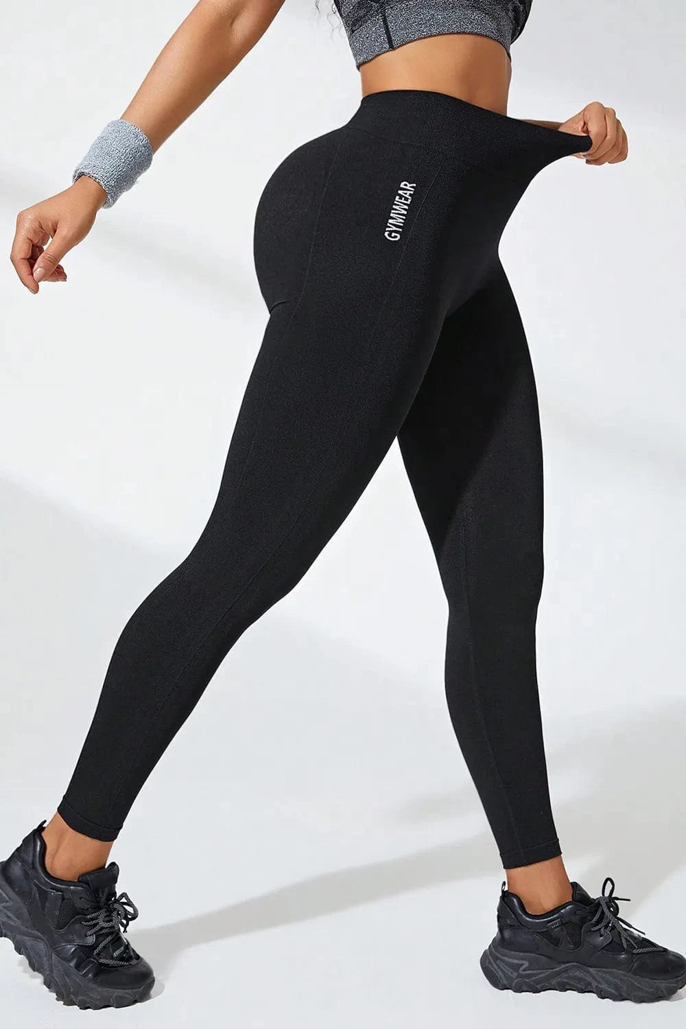 High Waist Active Leggings - ShalayeFashion