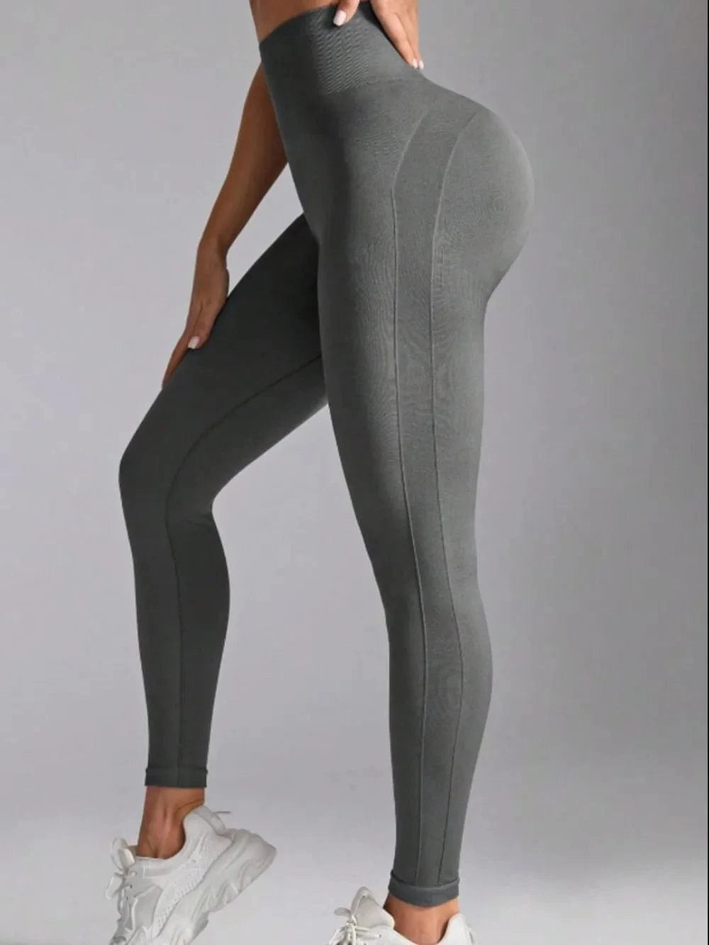 High Waist Active Leggings - ShalayeFashion