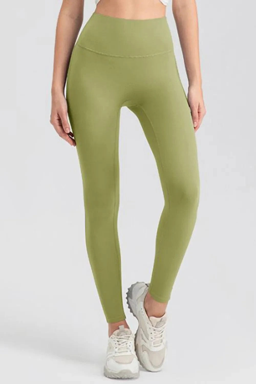 High Waist Skinny Active Pants - ShalayeFashion