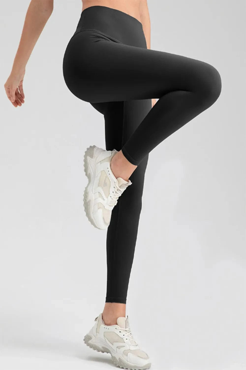 High Waist Skinny Active Pants - ShalayeFashion