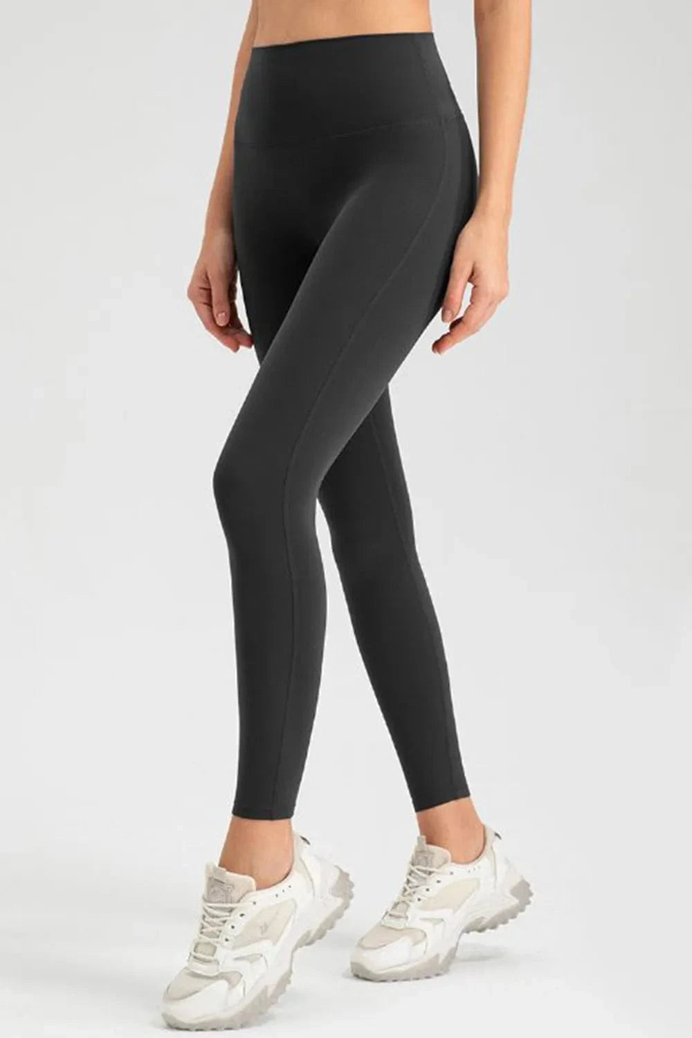 High Waist Skinny Active Pants - ShalayeFashion