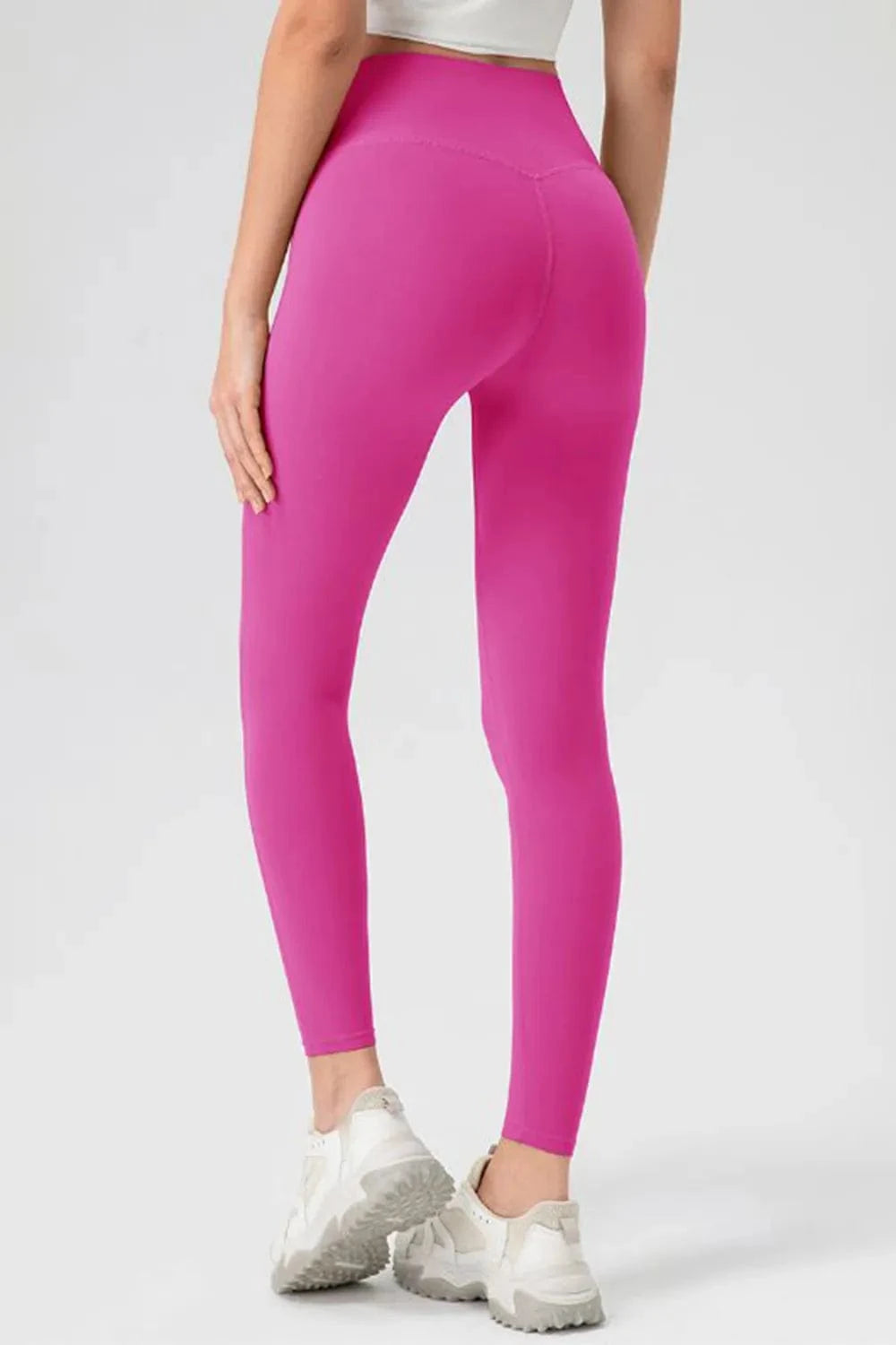 High Waist Skinny Active Pants - ShalayeFashion