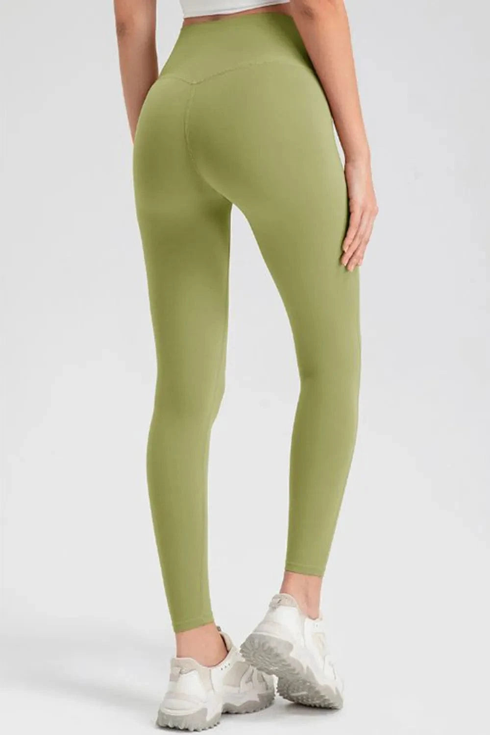 High Waist Skinny Active Pants - ShalayeFashion